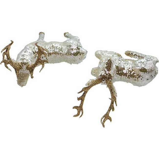Gold Standing and Lying Deer Table Pieces - Other Accents - 5