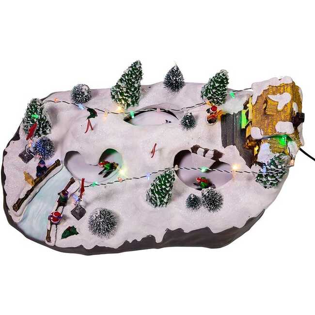Motion LED Christmas Skiing Village - Other Accents - 6