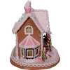 9-Inch Gingerbread House with LED Lights - Other Accents - 2