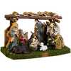 Nativity Set with 9 Figures and Stable - Other Accents - 2