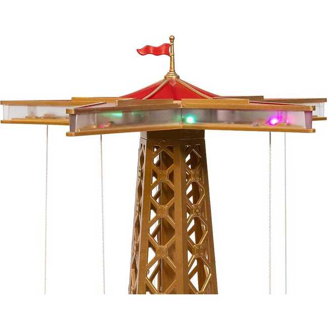 LED Lighted Musical Santa Balloon Drop Table Piece - Other Accents - 6