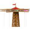 LED Lighted Musical Santa Balloon Drop Table Piece - Other Accents - 6