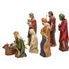 9-Inch Porcelain Nativity Figures Tablepiece Set of 9 - Other Accents - 5