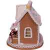 9-Inch Gingerbread House with LED Lights - Other Accents - 3