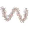 9-Foot Pre-Lit Crystal White Garland - Garlands - 1 - thumbnail