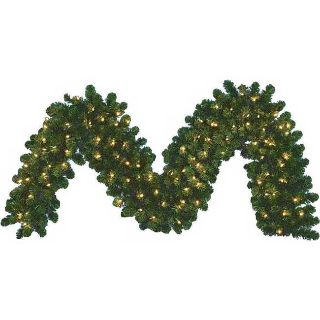 9-Foot x 18-Inch Pre-Lit Vanderbilt Garland