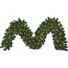 9-Foot x 18-Inch Pre-Lit Vanderbilt Garland - Garlands - 1 - thumbnail