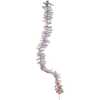 9-Foot Pre-Lit Crystal White Garland - Garlands - 2