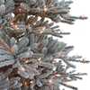 9-Foot Pre-Lit Flocked Vail Pine Tree - Other Accents - 2