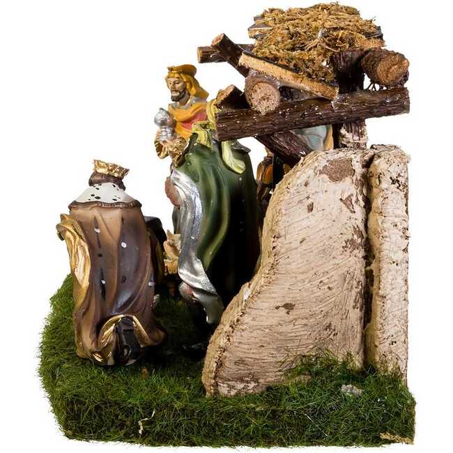 Nativity Set with 9 Figures and Stable - Other Accents - 4
