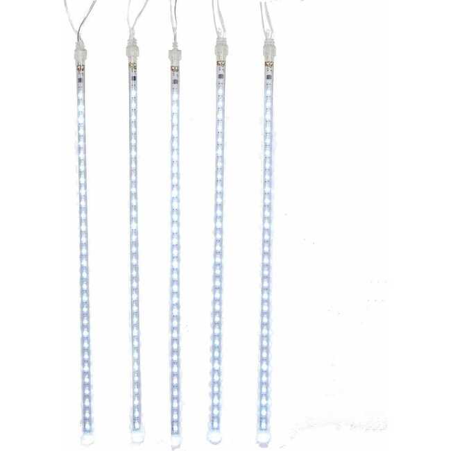 90-Light 5 pieces Meteor Shower Snowfall Set