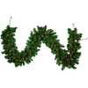 9-Foot 100-Light Pre-Lit LED Vanderbilt Garland - Garlands - 1 - thumbnail