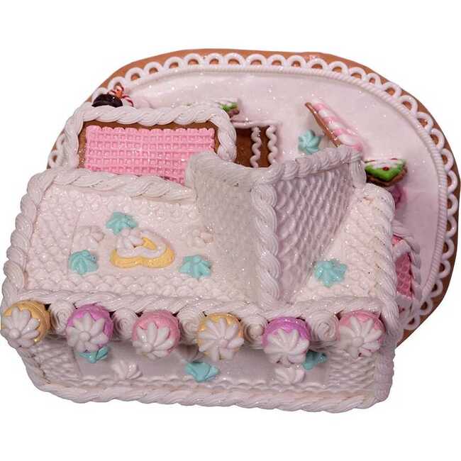 9-Inch Gingerbread House with LED Lights - Other Accents - 5