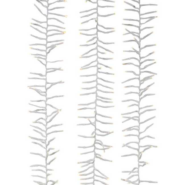 98-Foot 3000-Light Cluster Garland with Warm White LED Lights