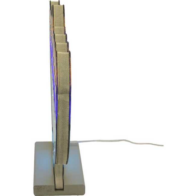 9.84-Inch Menorah Infinity Light - Other Accents - 2