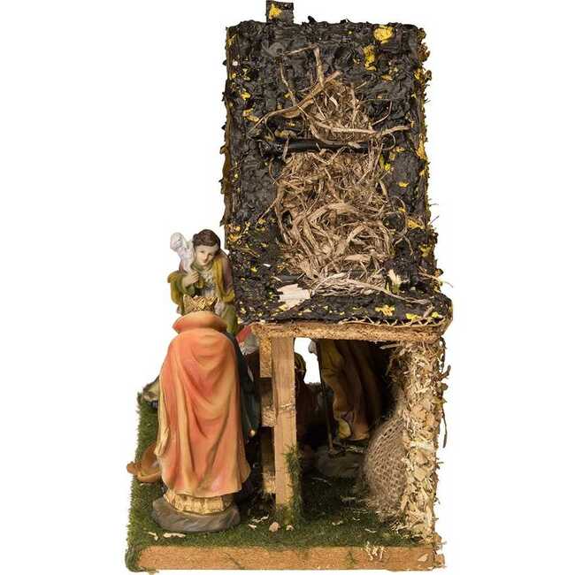 9.5-Inch Musical LED Nativity Set with Figures and Stable - Other Accents - 3
