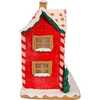 9.5-Inch Battery-Operated Gingerbread LED House with Music Box - Other Accents - 2