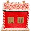 9.5-Inch Battery-Operated Gingerbread LED House with Music Box - Other Accents - 3