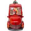 9.5-Inch Battery Operated USB LED Lighted Santa and Christmas Tree in Truck Water Globe - Other Accents - 2