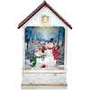9.2-Inch Battery-Operated Lighted Snowman House Water Lantern - Other Accents - 1 - thumbnail