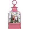 9.75-Inch Battery Operated USB LED Lighted Flamingo Riding Motorcycle Water Lantern - Other Accents - 3