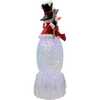 9.25-Inch Battery Operated USB Christmas Snowman Water Globe - Other Accents - 2