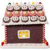 9.5-Inch Battery Operated LED Gingerbread Cookie House - Nutcrackers - 3