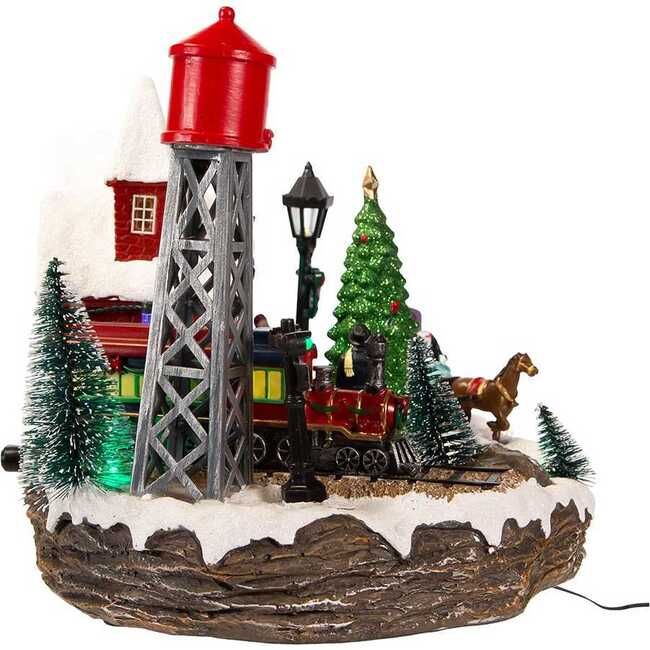 9.25-Inch Light Up Musical Christmas Village - Other Accents - 2