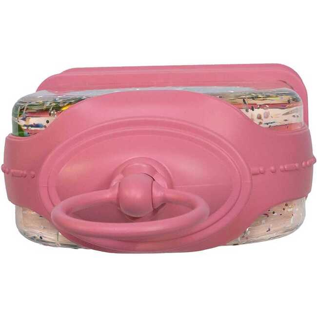 9.75-Inch Battery Operated USB LED Lighted Flamingo Riding Motorcycle Water Lantern - Other Accents - 4