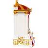 9.25-Inch Battery Operated USB LED Lighted Ballet Theater Lantern with Spinning Glitter Water - Other Accents - 4