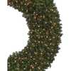 84-Inch Pre-Lit Commercial Wreath - Wreaths - 2