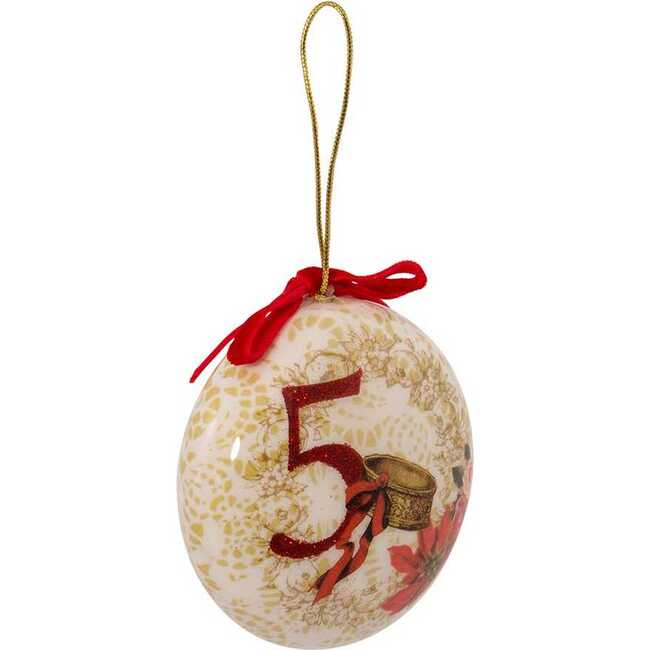 85mm Decoupage Ball Ornament Set of 12 - Ornaments - 2