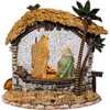 8-Inch Battery-Operated USB Lighted Nativity Scene with Spinning Glitter Water Globe - Other Accents - 3