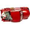 9.5-Inch Battery Operated USB LED Lighted Santa and Christmas Tree in Truck Water Globe - Other Accents - 5