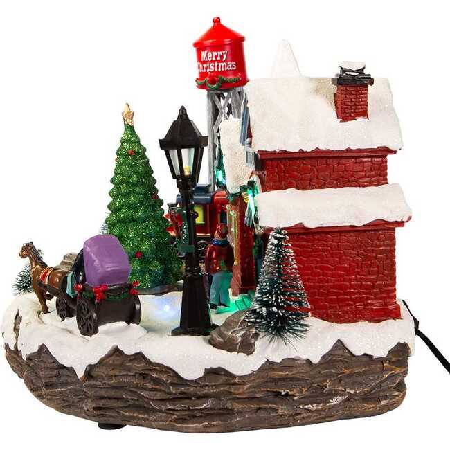 9.25-Inch Light Up Musical Christmas Village - Other Accents - 4