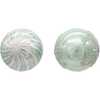 80MM Silver and Pale Aqua Embellished Ball Ornaments, 6 Piece Set - Ornaments - 4