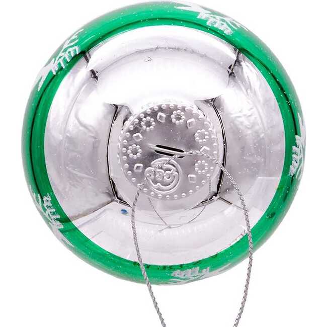 80MM Red and Green Reindeer Glass Ball Ornaments, 6 Piece Set - Ornaments - 3