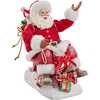 8.5-Inch Fabriché Santa on Sled - Other Accents - 1 - thumbnail