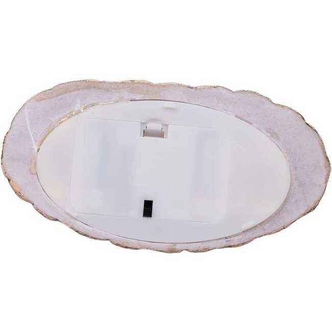 8-Inch Battery-Operated USB Lighted Nativity Scene with Spinning Glitter Water Globe - Other Accents - 6
