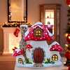 8.5-Inch Merry Little Mushrooms Cottage Tabletop - Other Accents - 2