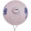 80MM Delft Blue Shiny Glass Ball Ornaments, 6-Piece Set - Ornaments - 5