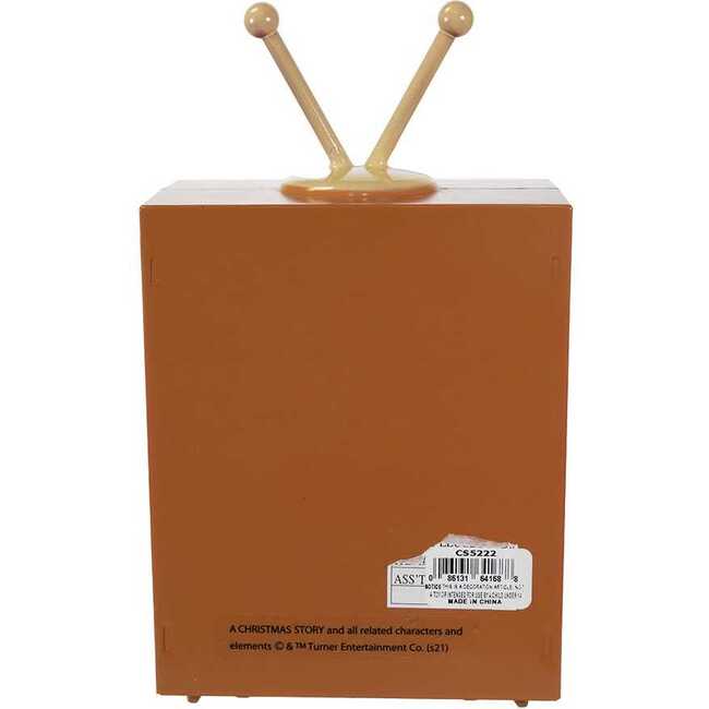 8.5-inch A Christmas Story Battery-Operated LED Musical Television Table Piece - Other Accents - 3