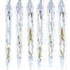 7-Inch 10-Light LED Cool White Icicle Light Set - Other Accents - 1 - thumbnail