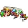 8.7-Inch Battery-Operated LED Musical Santa and Sleigh Table Piece - Other Accents - 6
