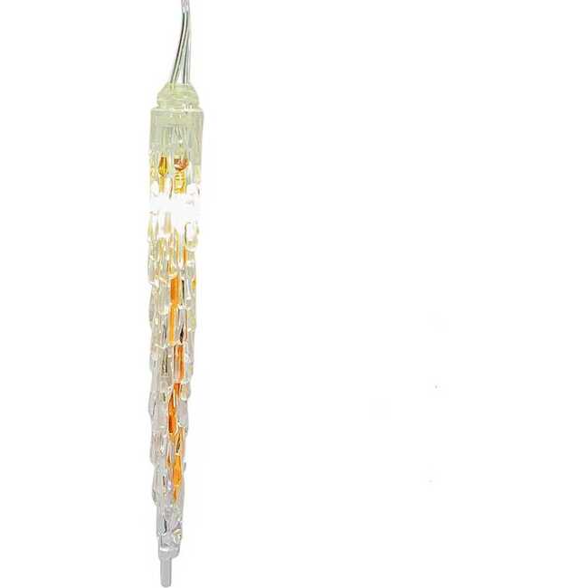 7-Inch 10-Light LED Cool White Icicle Light Set - Other Accents - 2