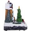 8.5-Inch Battery Operated Lighted Musical Santa Village Scene - Other Accents - 2