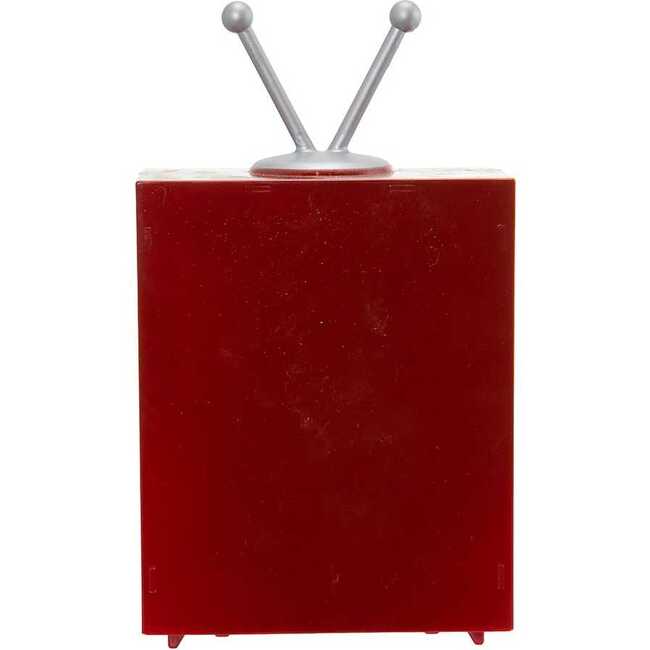 8.5-Inch Battery-Operated Musical Water TV with Santa and Sleigh - Other Accents - 4