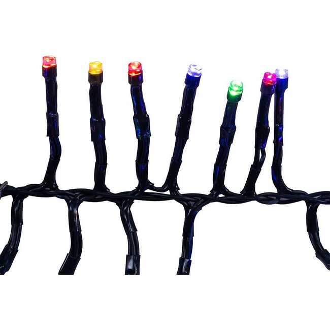 16-Foot 480-Light Dual Color 5MM LED Multifunction Cluster Garland with Green Wire - Other Accents - 2