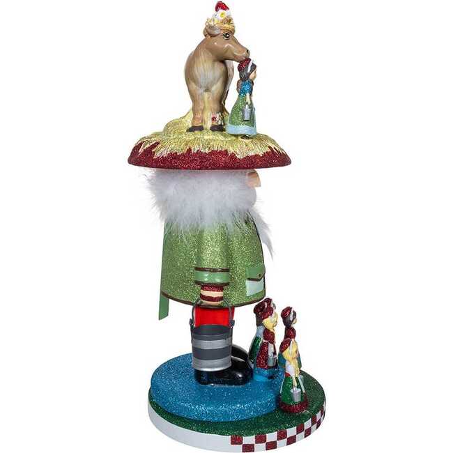 16.5-Inch Hollywood Nutcrackers 8 Maids A Milking Nutcracker - Nutcrackers - 2