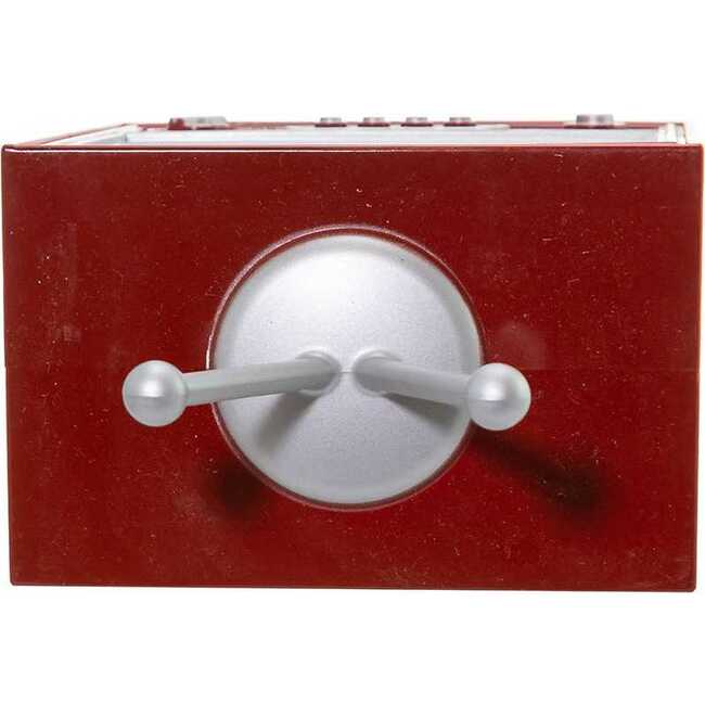 8.5-Inch Battery-Operated Musical Water TV with Santa and Sleigh - Other Accents - 5